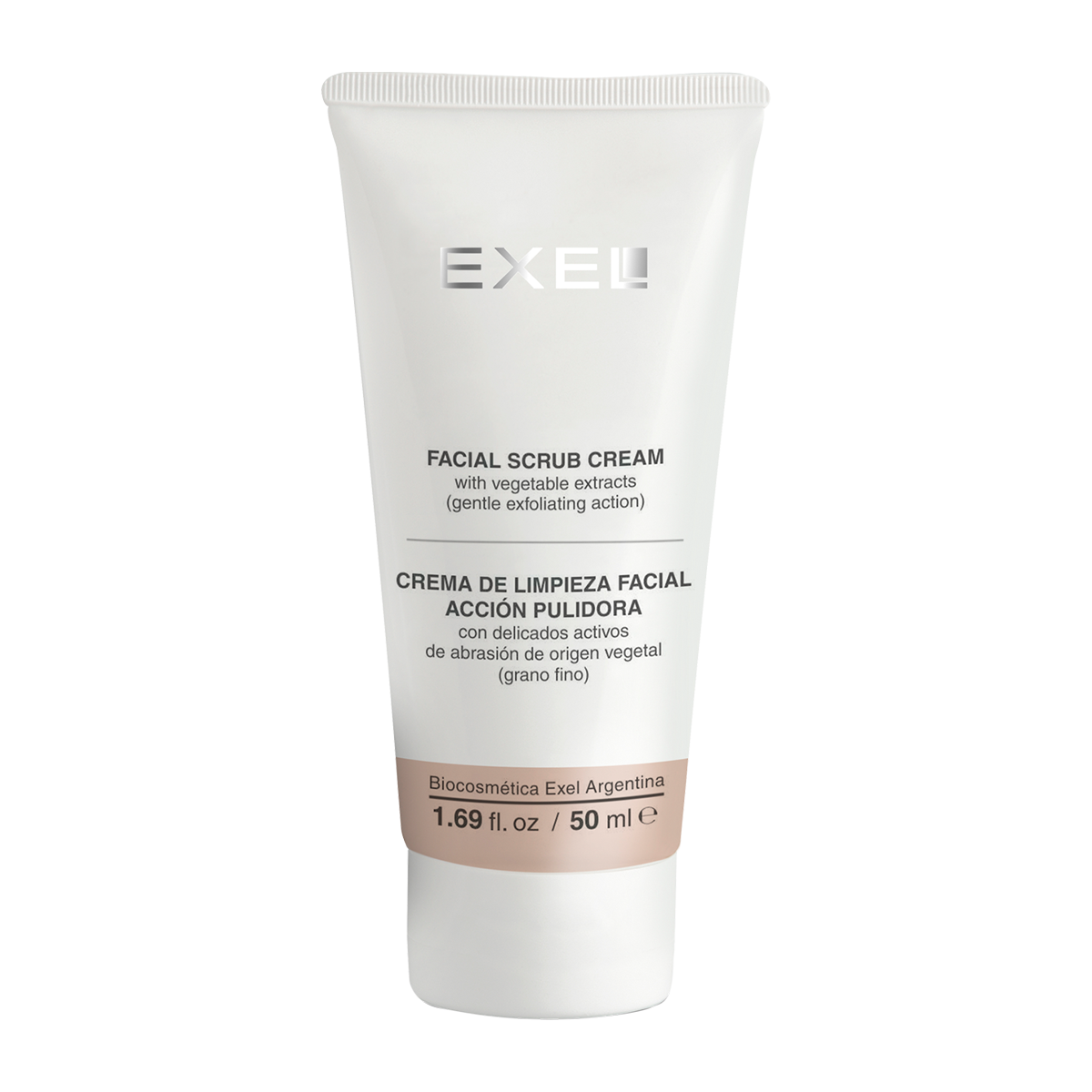 exfoliante: crema de limpieza facial pulidora